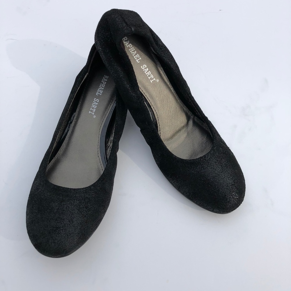 RAPHAEL SARTI, COMFORT WEDGE, ELASTIC STRETCH TOP LINE.